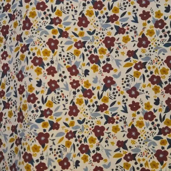 ZARA Man Slim Fit Floral Button Down Shirt Long Sleeve Casual Boho Print Size L - Picture 4 of 5